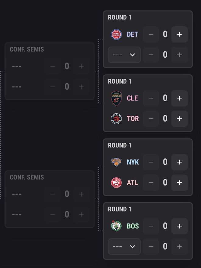 NBA季后赛预测工具上线 球迷晒推文验正身